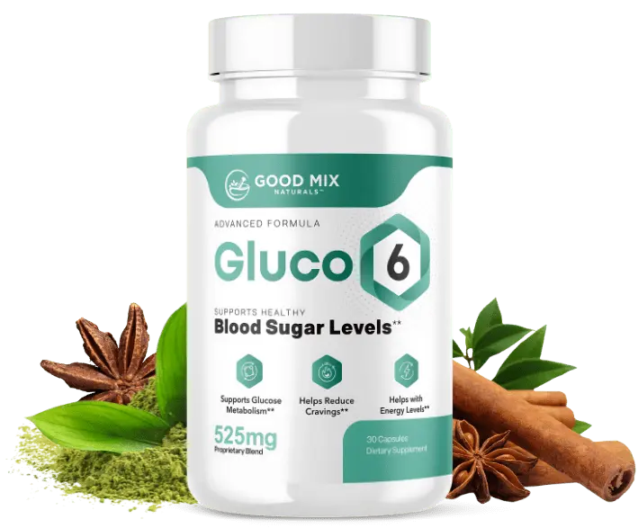 Gluco6 daily wellness formula for blood sugar support