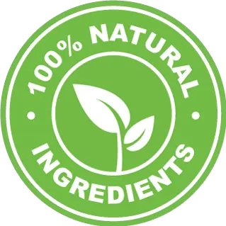 Gluco6 Official website Natural ingredients badge
